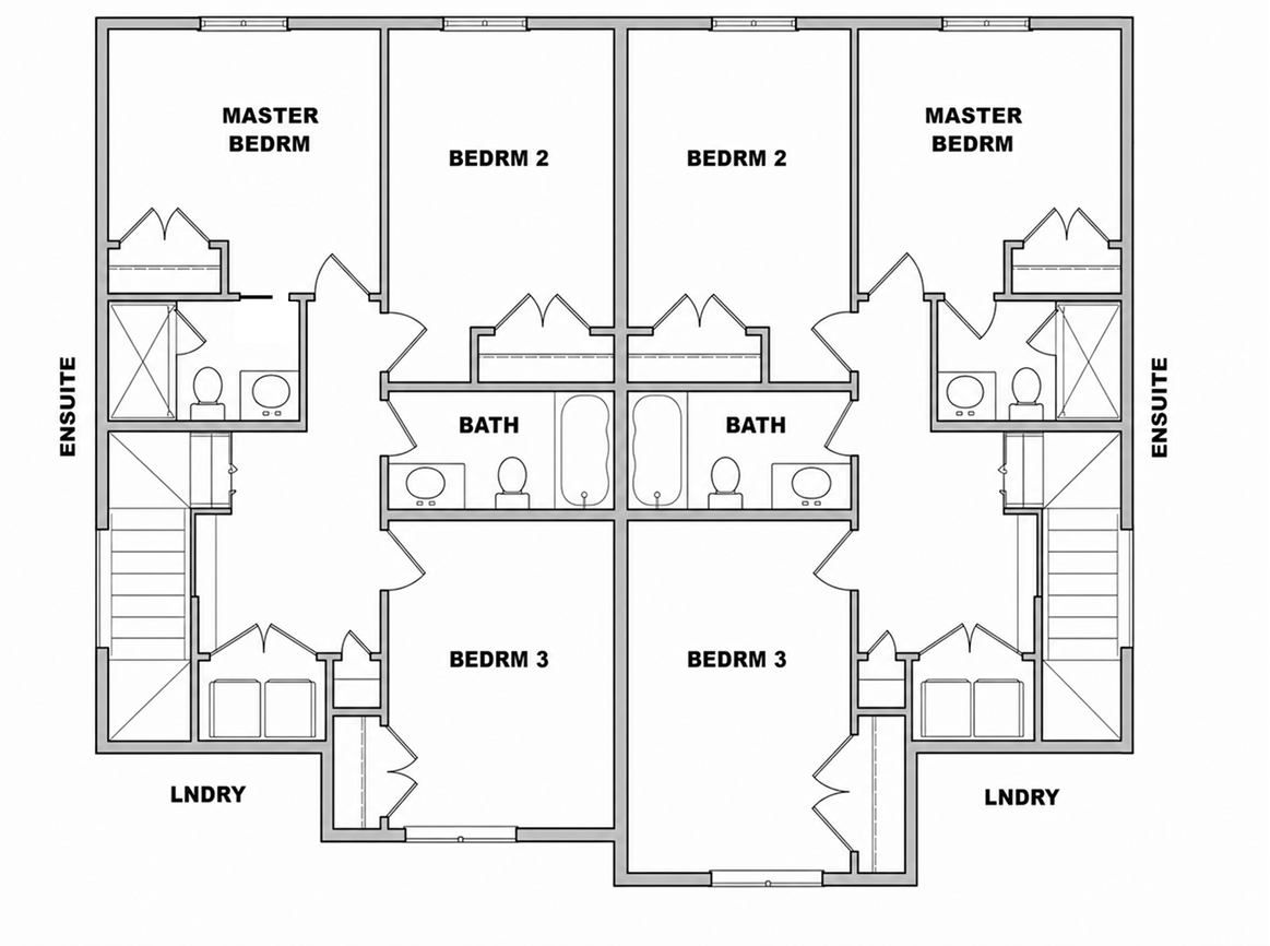 Rykert Semis Second Floor Plan